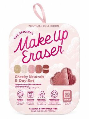 The Original MakeUp Eraser Cheeky Neutrals 5-Day Set
